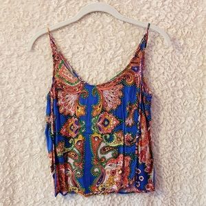 ZARA Paisley Tank